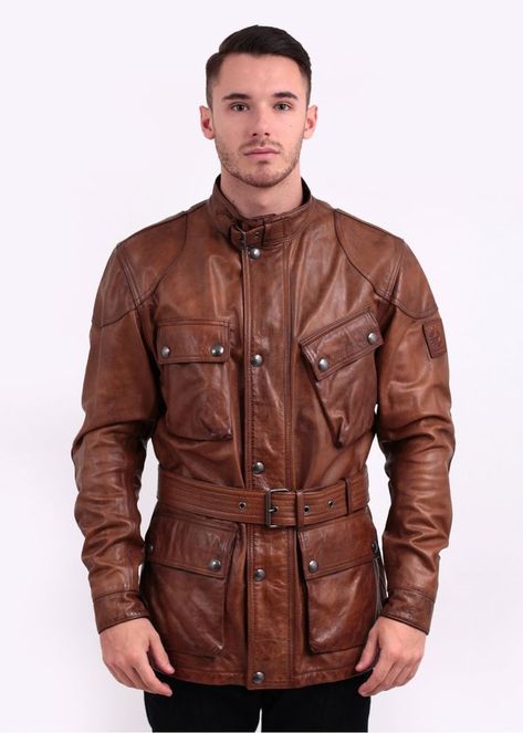 Belstaff Leather Jacket, Belstaff Style, Men Street Outfit, 1930s Men, Belstaff Jackets, Leather Jacket Outfit Men, Stylish Leather Jacket, Distressed Leather Jacket, Barbour Jacket