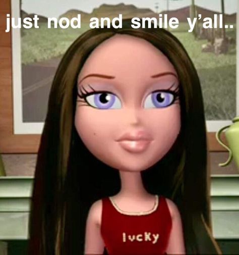 Bratz Reaction, Happy Wednesday Pictures, Bratz Movie, Bratz Aesthetic, Chaotic Energy, Flower Paint, Bratz Girls, Doll Aesthetic, Movie Memes