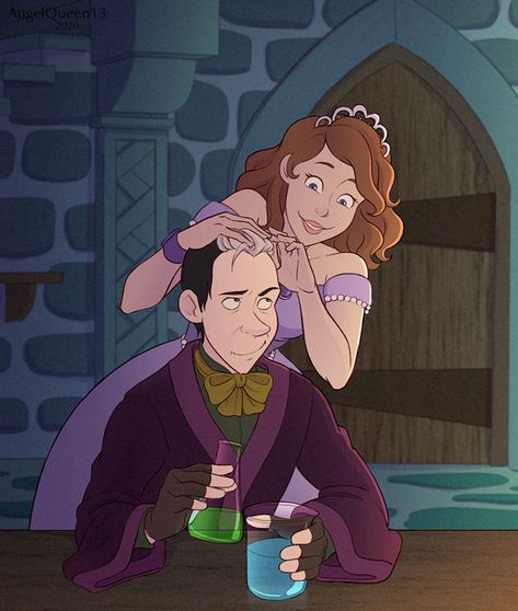 Cedfia Fanart, Cedric X Sofia Fanart, Cedric And Sofia, Sofia X Cedric, Sofia The First Fanart Older, Cedric The Sorcerer, Sofia The First Cartoon, Iconic Movie Characters, Hello Memes