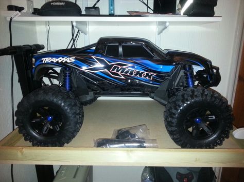 Traxxas X-Maxx RC Monster Truck Waterproof RTR ..Beautiful Truck! Michael Rodriguez, Rc Vehicles, Rc Buggy, Rc Monster Truck, Rc Cars And Trucks, Rc Hobbies, Radio Controlled Cars, Rc Trucks, Rc Boats