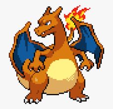 Charmander Charmeleon Charizard, Pokemon Pixel Art, Pokemon Trainer Red, Fire Pokemon, Pokemon Pixel, Pokemon Photo, Pokemon Sprites, Pixel Art Pokemon, Pixel Art Background