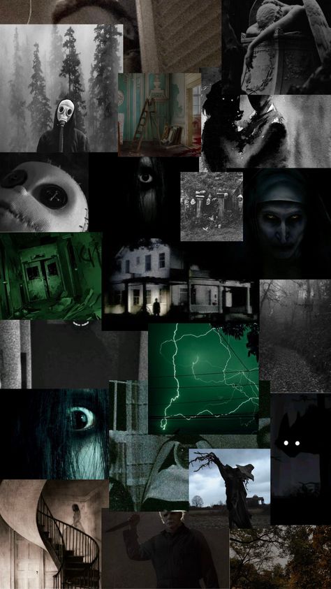 made with canva Paranormal Wallpaper Aesthetic, Analog Horror Aesthetic Wallpaper, Horror Phone Backgrounds, Black And White Horror Wallpaper, Paranormal Wallpaper, Protagonist Aesthetic, Horror Movie Collage Wallpaper Desktop, Horror Wallpaper, Horror Protagonist