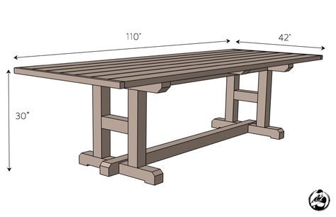 H-Leg+Dining+Table+»+Rogue+EngineerH-Leg+Dining+Table+»+Rogue+Engineer Dining Room Table Legs, Dining Table Plans, Diy Esstisch, Build A Farmhouse Table, Farmhouse Table Plans, Diy Dining Room Table, Table Woodworking, Wood Table Diy, Rustic Farmhouse Table