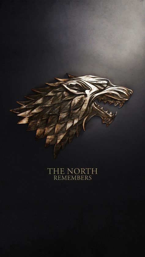 Stark Wolf family emblem coat of arms The North Remembers from Game of Thrones GoT phone iPhone wallpaper lock-screen background #iphonewallpaper #phonewallpaper #got #gameofthrones #stark #housestark #winterfell #thenorth #backgrounds #wallpaper #lockscreen Game Of Theones, Game Of Thrones Wallpaper, Game Of Thrones Instagram, Game Of Thrones Tattoo, Game Of Thrones Facts, Game Of Thrones Poster, Trendy Games, Game Of Thrones 3, Game Of Thrones Artwork