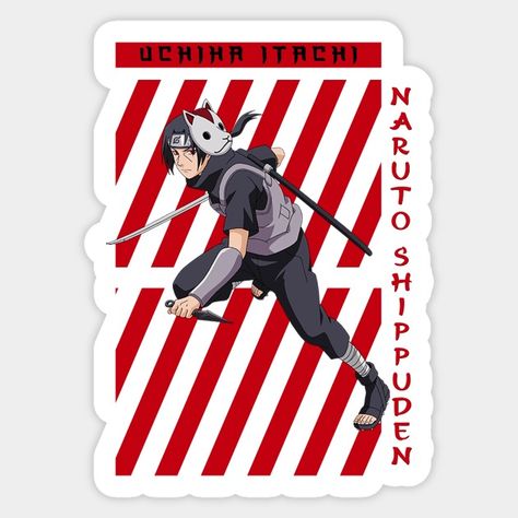 Uchiha Itachi - Itachi Uchiha - Sticker | TeePublic Uchiha Itachi, Sticky Paper, Dhaka Bangladesh, Custom Sticker, Glossy Print, Personalized Stickers, Itachi Uchiha, Naruto Uzumaki, Naruto Shippuden