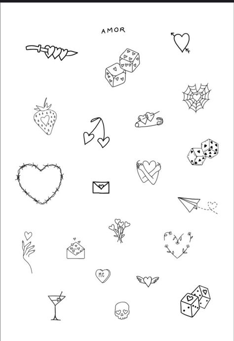 fine line tattoo ideas, flash tattoo sheet, minimalist tattoo ideas Dainty Tattoo, Small Girly Tattoos, Tiny Tats, Handpoke Tattoo, Small Pretty Tattoos, Petite Tattoos, Tattoo Flash Sheet, Cute Tiny Tattoos, Cute Little Tattoos