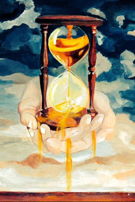 It shall be in The last days "God says" I will pour out Of My Spirit upon all mankind (Acts,2:17) And whosoever calls Hourglasses, Surrealism Painting, Abstract Tattoo, Ap Art, Scripture Art, Surreal Art, Art Classes, Surrealism, Art Inspo