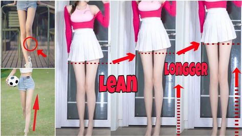 Ethereal Euphoria: Harmonious Long-Legged Hues How To Be Tall And Slim, Long Leg Exercises At Home, Leg Longer Exercise, How To Get Slim And Long Leg, How To Make Legs Longer, How To Have Longer Legs, How To Get Long Hight, Long And Slim Legs Workout, Longer Legs Exercise