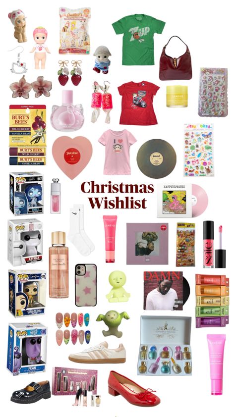 Christmas wish list!! Weird Girl Christmas List, Christmas Wishlist Ideas On Paper, Girl Christmas List, Christmas Wishlist Ideas, Fear Inside Out, Weird Girl, Christmas Lists, Wishlist Ideas, Coraline Doll