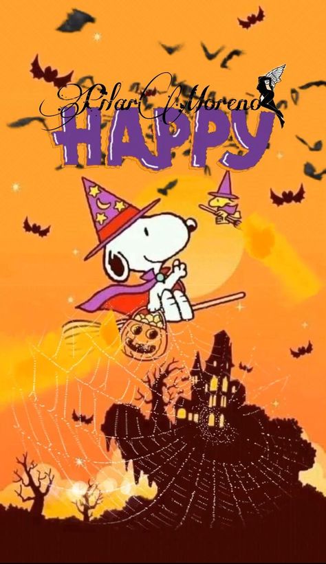 Happy Halloween 🎃 [Video] | Snoopy halloween, Snoopy pictures, Snoopy dance Happy Halloween Snoopy Peanuts Gang, Feliz Halloween Imagenes, Charlie Brown Halloween Wallpapers, Peanuts Halloween Wallpaper, Happy Halloween Snoopy, Happy Halloween Video, Snoopy Happy Dance, Happy Halloween Gif, Halloween Snoopy