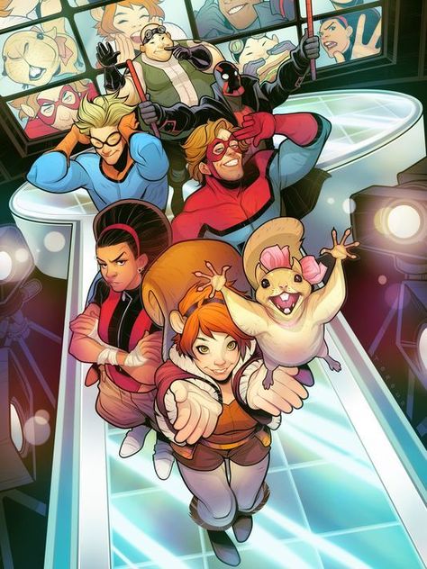 New Warriors team Doreen Green, Marvel Television, Fantasy Tv Shows, Fantasy Tv, Squirrel Girl, New Warriors, Dc Movies, Marvel Entertainment, Marvel Series