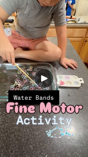 310 reactions · 76 shares | 🎯 Boost your preschooler’s fine motor skills with this fun and engaging water play activity! 🌊✨ Using elastic bands and chopsticks, kids refine their dexterity while having a blast. Developing these skills is crucial for success in kindergarten and beyond. 🌟

Follow @earlybluebirdedu for more creative preschool activities and tips! 🧩👶

#preschoolstemActivities #FineMotorSkills #EarlyLearning #KindergartenReady #EarlyEducation #ToddlerPlay #ChildDevelopment #SensoryPlay #EducationalFun #ParentingdevelopmentTips | Ashley | Early Bluebird Edu | taulany_tv · Original audio Finemotorskills Activities, How To Use Chopsticks, Water Play Activities, Kids Chopsticks, Stem Activities Preschool, Fine Motor Activities For Kids, Play Activity, Phonics Practice, Teaching Special Education