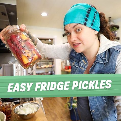 Roots and Refuge Farm - Simple Guide To A Perfect Pickle Jar Roots And Refuge Farm, Pickled Pickles, Storing Veggies, Farm Tips, Canned Food Storage, Pickle Jar, Farm Food, Pickle Jars, Pickling Recipes