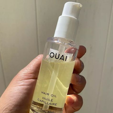 Ouai's Hair Oil Helps Dry, Damaged Hair Look and Feel Healthier Crunchy Hair, Ouai Hair Oil, Ouai Hair, Borage Oil, Dry Damaged Hair, Rice Bran Oil, Benzoic Acid, Fresh Fragrances, Color Treated Hair