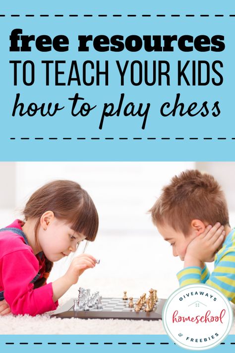 FREE Resources to Teach Your Kids How to Play Chess #chess #howtoplaychess #chessgames #hsgiveaways Chess Beginners, Beginner Chess, Chess Rules, Nerdy Kid, Chess Online, Learn Chess, How To Play Chess, Play Chess, Homeschool Freebies