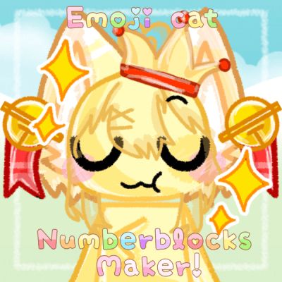 Emoji cat Numberblockz maker!｜Picrew Emoji Cat Oc, Emoji Maker, Emoji Cat, Free Emoji, Cat Oc, Create Image, Image Makers, Fan Art, Illustrations