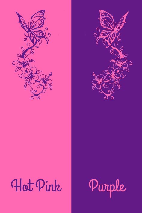 Hot Pink & Purple Hot Pink And Purple Wallpaper, Pink Purple Colour Palette, Hot Pink Color Combinations, Early 2000s Scene, Presentation Project, Colours That Go Together, Pink Color Combination, Pink And Purple Wallpaper, Purple Color Schemes