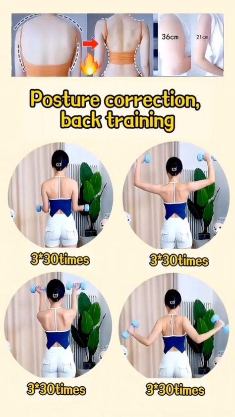 Corp Perfect, Easy At Home Workouts, Posture Exercises, Aerobics Workout, Formda Kal, Posture Correction, Trening Pilates, Back Exercises, Back Workout