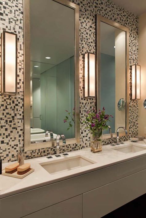 How proper lighting can transform your bathroom Bathroom Lighting Design, Jack And Jill Bathroom, Gorgeous Bathroom, Contemporary Bathrooms, Bathroom Light Fixtures, Bathroom Renos, Bath Remodel, Ideas Pictures, Contemporary Bathroom