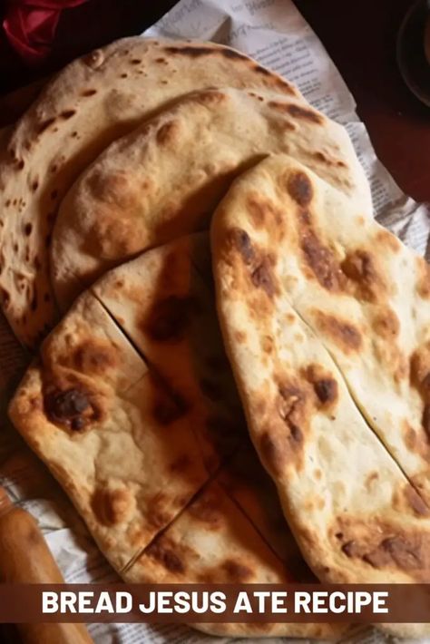 Non Leavened Bread, Recipe For Unleavened Bread, Easy Unleavened Bread Recipe, Biblical Nutritionist Recipes, Best Unleavened Bread Recipe, Flatbread Recipe Easy, Bethlehem Bread Recipe, Unleavend Bread Recipe, Ancient Bread Recipe