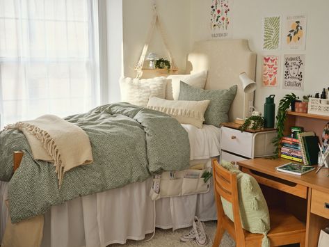 college dorm inspo cozy college dorm inspo cozy  pink college dorm inspo cozy  green college dorm inspo cozy  blue college dorm room inspo cozy #bedroomdecoration #bedroominterior #bedroomstyle #cozy #masterbedroom #home #cozyroom Cozy Green Dorm Room, Nature Dorm Room Aesthetic, Sage Green Dorm Aesthetic, College Dorm Room Ideas Aesthetic Green, Safe Green Dorm Room, Green And Cream Dorm Room, Dorm Room Inspo Colorful, Green And Beige Dorm Room, Dorm Ideas Green