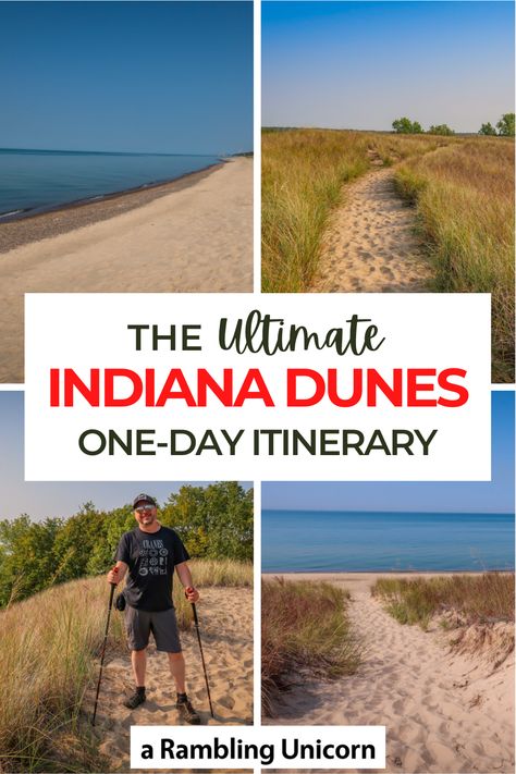 Did you know that there’s a National Park in Indiana? One of America's newest National Parks, Indiana Dunes used to be called Indiana Dunes National Lakeshore. Learn everything about visiting Indiana Dunes National Park and Indiana Dunes State Park in this Indiana Dunes itinerary and guide. | Indiana Dunes National Park | Indiana Dunes | Indiana Dunes State Park | Indiana Dunes National Lakeshore | Indiana Dunes beach | Indiana Dunes National Park hiking Indiana Dunes State Park, South Dakota Travel, Indiana Dunes National Park, National Park Itinerary, North America Travel Destinations, Washington Travel, Sand Dunes National Park, Indiana Dunes, Mexico Travel Destinations