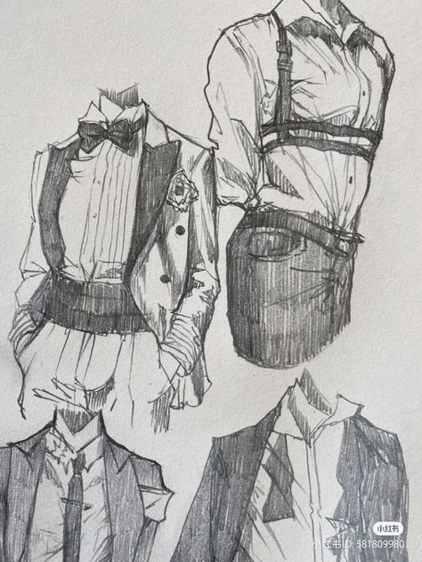 Creepy Outfits Drawing, Drawing 18plus Poses, Unbuttoning Shirt Reference Drawing, Robot Art Reference, Clothing Design Sketches Male Casual, Drawing Clothes Outfits Sketch Pencil, Face Bandages Drawing, Socks Drawing Reference, Holding A Plushie Pose Reference