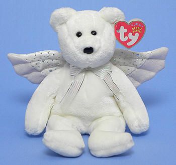 Ty Animals, Rare Beanie Babies, Ty Bears, Beanie Bears, Ty Babies, Beanie Baby Bears, Baby Wishlist, Original Beanie Babies, White Teddy Bear