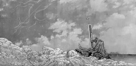 Berserk Landscape, Berserk Wallpapers Desktop, Manga Desktop Wallpaper, Berserk Zodd, Anime Computer Wallpaper, Guts Berserk, Hd Wallpapers For Laptop, Berserk Manga, Vagabond Manga