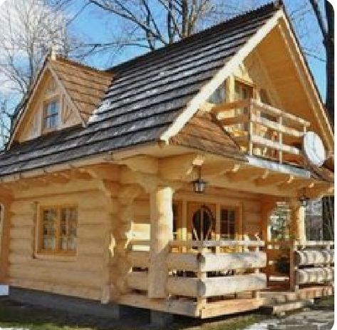 Small Log Homes, Stone Cabin, Resort Cabins, Log Home Designs, Small Log Cabin, Concept Model, Homes Interior, Architecture Concept, Log Cabin Homes