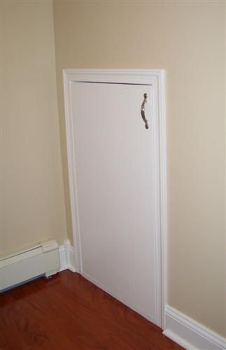 Small door for under stairs storage Door Under Stairs, Laundry Room Door, Storage Door, Closet Pantry, Stairs Storage, Staircase Storage, Make A Door, Laundry Room Doors, Under The Stairs