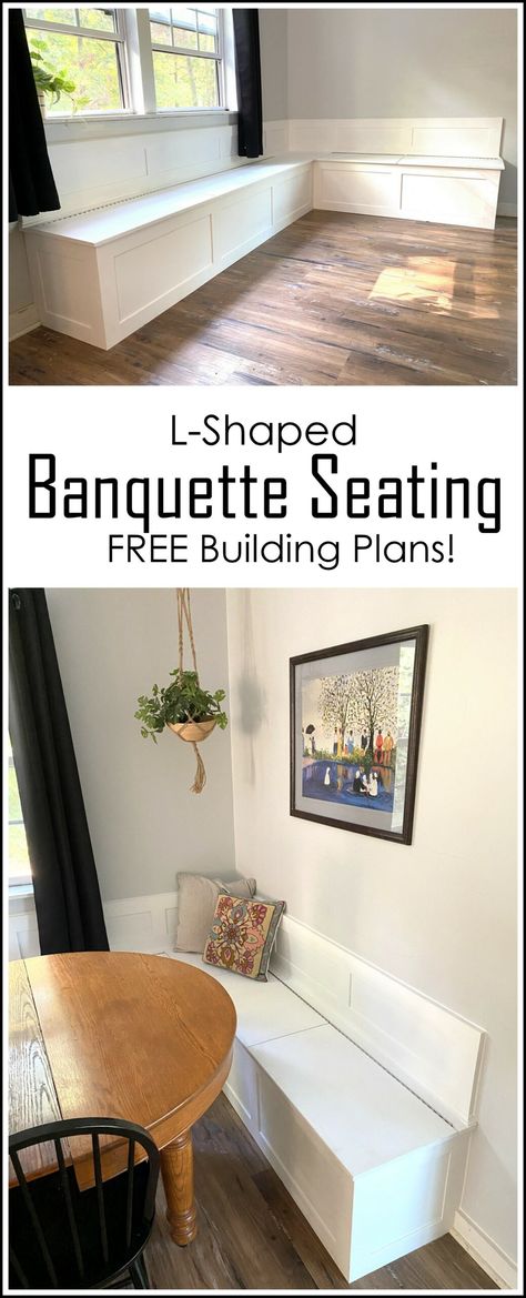 Dining Bench With Storage, Seating In Kitchen, Breakfast Nook Bench, Nook Bench, Bench Seating Kitchen, Banquette Seating In Kitchen, Banquette Bench, Built In Banquette, Storage Bench Seating