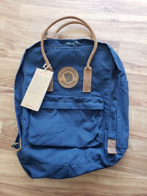 Blue Kanken Backpack, Fjallraven Kanken Frost Green, Fjallraven Kanken Royal Blue, Fjall Raven Kanken, Fjallraven Kanken Fog, Navy Backpack, Backpack Fjallraven, Blue Vinyl, Seat Pads