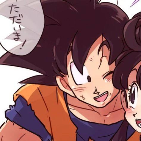 Chichi X Goku, Dragon Ball Z Iphone Wallpaper, Goku And Chichi, Cr7 Messi, Dragon Ball Painting, Dragon Ball Art Goku, Dragon Ball Image, Anime Cover Photo, Cute Couple Cartoon