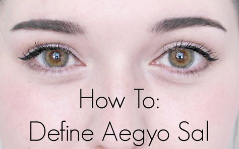 Ayegosal Makeup, Aegyo Sal Tutorial, Aegyo Sal Makeup, South Korean Beauty, 80s Eye Makeup, Hair Care Ideas, Swollen Eyelid, Puffy Eyes Remedy, Beauty Retail