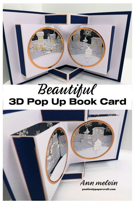 3D pop up Christmas card Pop Up Book Card Tutorial, Card Shapes Templates, Christmas Pop Out Cards, Pop Out Card Tutorial, Christmas Card Tutorials How To Make, Fun Fold Birthday Card Tutorials, 3d Christmas Cards Handmade, Fancy Christmas Cards Handmade, Pop Up Christmas Cards Diy Tutorials