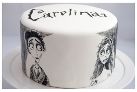 Tarta La Novia Cadáver Iconic Cakes, Horror Cakes, 21 Cake, Horror Cake, Halloween Birthday Cakes, Mini Chef, 21st Cake, Corpse Bride, Ideas Birthday