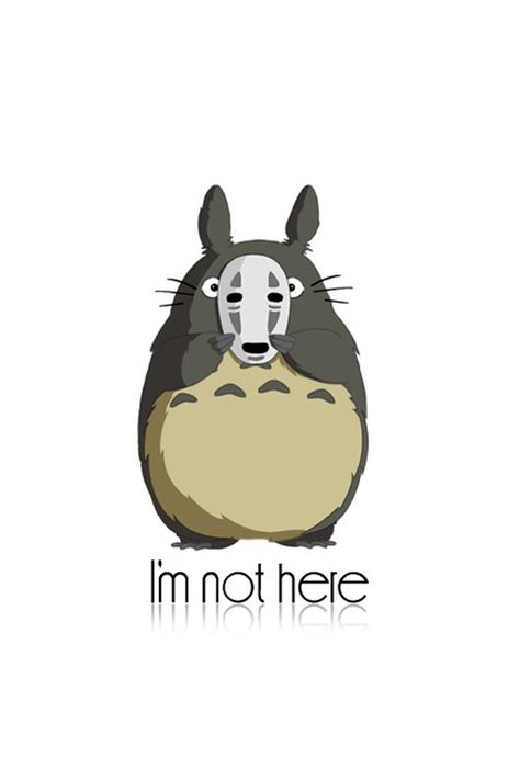 hiding Totoro T Shirt, 하울의 움직이는 성, Personajes Studio Ghibli, Howl's Moving Castle, Studio Ghibli Movies, Studio Ghibli Art, Ghibli Art, Ghibli Movies, No Face