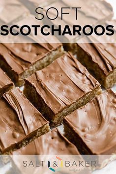 The Best Scotcharoos Recipe, Rice Krispie Scotcheroos Butterscotch Chips, Best Ever Scotcheroos, Scotcharoos Recipe Healthy, Butterscotch Chocolate Chip Bars, Scotcharoos Recipe With Marshmallow, Recipes Using Milk Chocolate Chips, Sheet Pan Scotcharoos, Best Scotcheroos Recipe