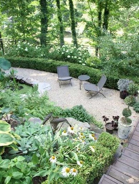 pea gravel patio ideas garden landscape ideas garden decorating ideas Pea Gravel Garden, Patio Landscape Design, Pea Gravel Patio, Gravel Patio, Gravel Garden, Garden Arbor, Pea Gravel, Amy Butler, Patio Landscaping