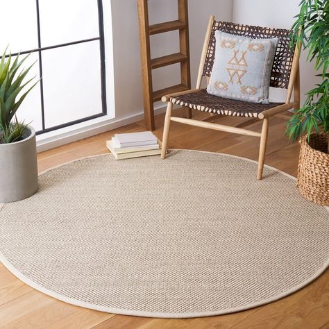 Bay Isle Home Larocca Jute/Sisal Marble/Beige Rug & Reviews | Wayfair