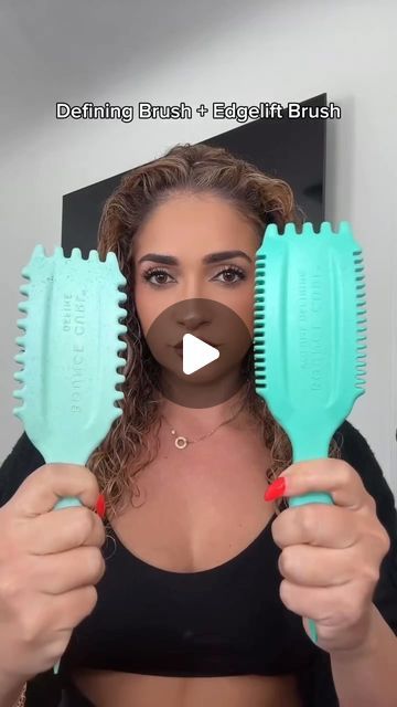 Bounce Curl | Wavy Curly Coily Hair Products on Instagram: "Thank you for sharing your story @persiabella 💕

Check out her post details ⬇️⬇️ 

Embrace self-love through your curly hair routine! Let me walk you through one of my favorite routines using #bouncecurl 

	1.	Water mister
	2.	Defining Butter
	3.	Light hold gel
	4.	Define and Volume EdgeLift brushes
	5.	Microfiber towel

Your curls will thank you! 

#hair #journey #selfcare #haircare" Bounce Curl Brush, Coily Hair Products, Curly Brush, Gel For Curly Hair, Brush For Curly Hair, Curly Coily Hair, Bounce Curl, Water Mister, Coily Hair