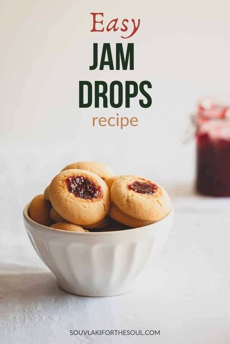 Jam Drops Recipe Easy, Old Fashion Cookies, Jam Drops Recipe, Jam Drop Biscuits, Jam Drops, Soul Recipes, Easy Jam, Drop Biscuits, Sydney Food