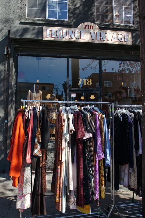 Are Vintage Stores a Sign of Gentrification? - Racked Thrift Store Coffee Shop, Vintage Stores, Vintage Clothing Stores, Tailor Shop, Coffee Shops, Vintage Store, Shop Signs, A Sign, Art Galleries