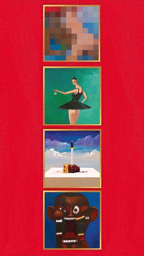 Dark Twisted Fantasy Kanye West, Kanye West Wallpaper, Rapper Wallpaper Iphone, Swag Wallpaper, Iphone Wallpaper Music, Vintage Poster Design, Rap Wallpaper, Dark And Twisted, Hip Hop Art