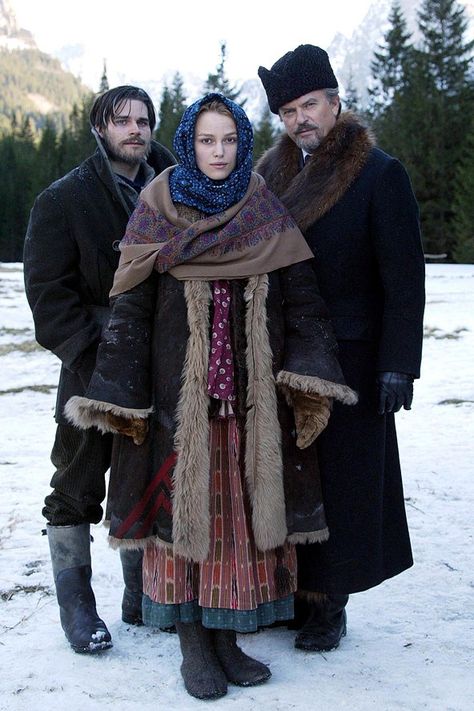 Doctor Zhivago Doctor Zhivago, Folklore Fashion, Dr Zhivago, Russian Culture, Costume Drama, Keira Knightley, Russian Fashion, Period Dramas, Fantasy Fashion