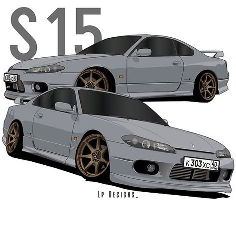 Nissan Silvia S15 Drawing, S15 Nissan, S15 Silvia, Nissan S15, Nissan Silvia S15, Cars Jdm, Silvia S15, Mobil Drift, Car Experience