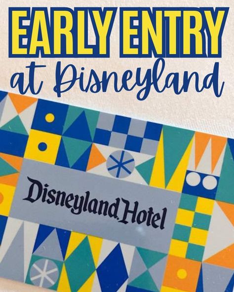 Want to beat the crowds and enjoy early access to Disneyland? Discover how to get Early Entry and make the most of your park day with shorter lines and fewer guests! Check out our guide for all the details at The Happiest Blog on Earth. 🌟 #Disneyland #EarlyEntry #TheHappiestBlogOnEarth #DisneylandTips Magic Morning, Disneyland Wedding, Poolside Cabana, Park Day, Character Dining, Disneyland Tips, Disney Cast, Disneyland Vacation, Disneyland Hotel