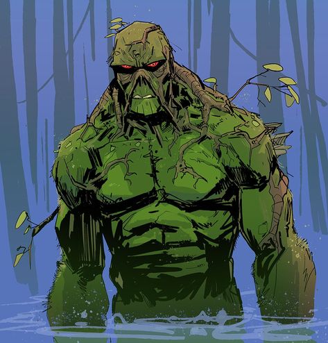 Swamp Thing Dc Comics, Swamp Thing, Dc Villains, Dc Comics Superheroes, Comic Sans, Comic Games, Six Pack, Dc Characters, Dc Comics Art