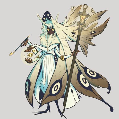 Moth Lady, God Oc, Oc Inspo, Arte Inspo, Creature Concept Art, Inspirational Art, Creature Concept, Dnd Characters, Creature Design